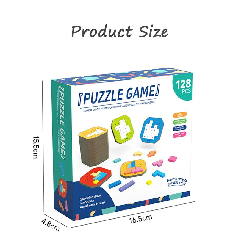 Logic Blocks™ – Färg & Kreativitet – Geometriska pussel