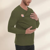 Kangaroo Pocket Shirt – Bekvämt och praktiskt – T-shirt-bärsel för män