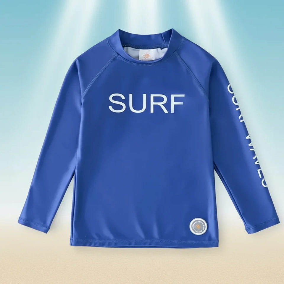 SunShield – Skyddande och smidig – barnsurfskjorta med långa ärmar och UPF 50+