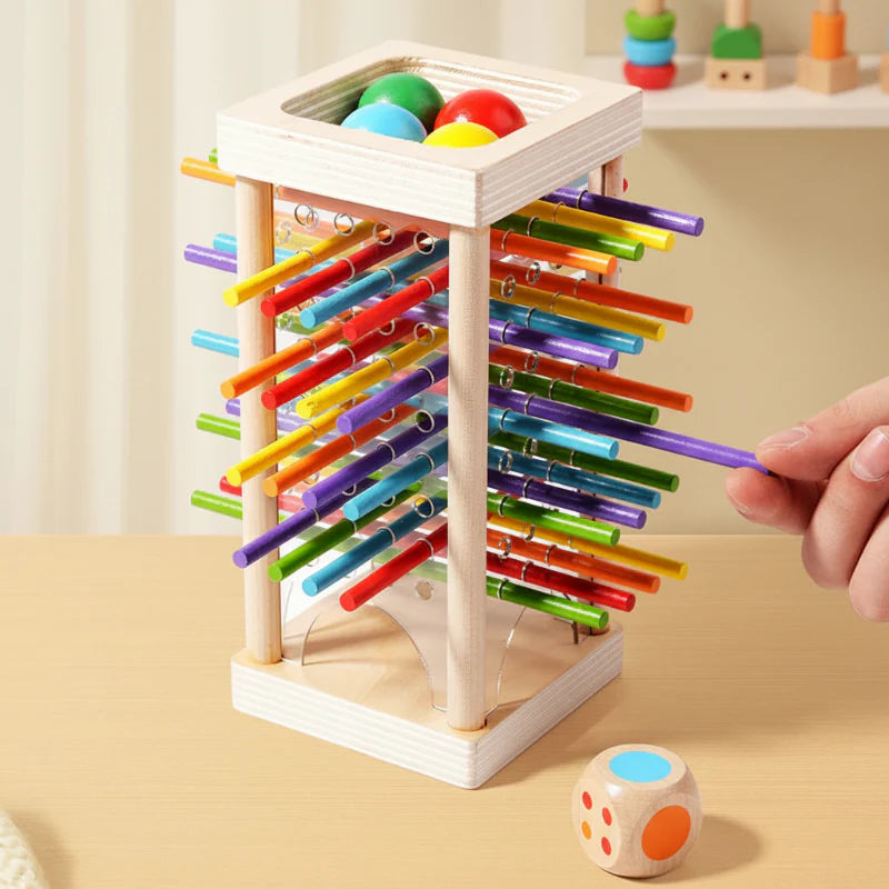 Wooden Stick Battle Game – Tänk & Interaktivt – Strategiskt brädspel