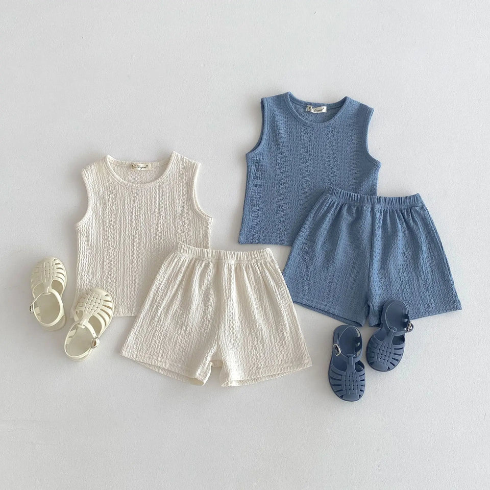 Mini Fashion™ - Fri & lätt - Klänningsset i bomull