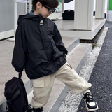 LiloWear – Vindtät och vattenavvisande – Barnvindjacka med huva