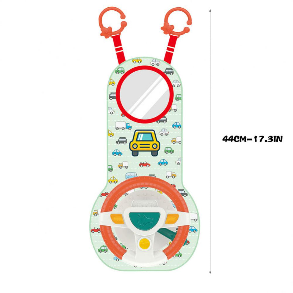 Baby Steeringwheel Toy™ - Håll ditt barn sysselsatt under resan - Rattleksak