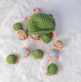 Turtle Crochet Memory Game™ - Träna minnet - Sköldpadda memoryspel