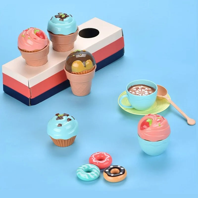 Ice Cream Maker Set™ - Små glassmästare - Leksaksset med glassmaskin