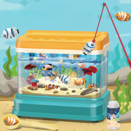 Aqua Friends – Lära sig & leka – Fiskespel Akvarium
