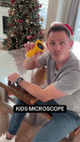 Kids Microscope – Vetenskaplig upptäckt – Bärbart mikroskop