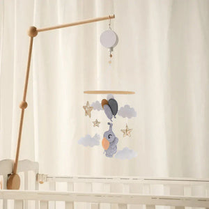 LittleNest – Naturlig ro – Babymobil i trä