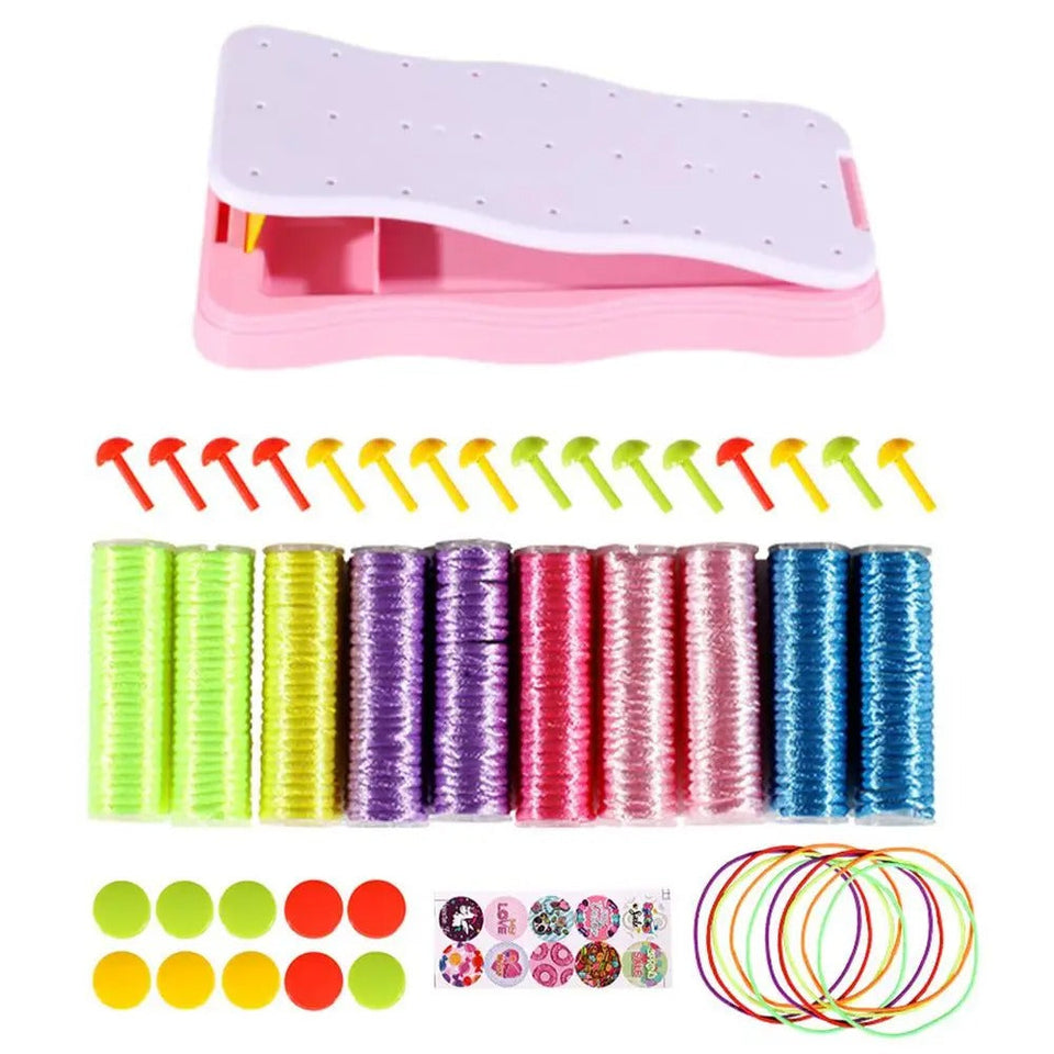Craft Kids – Kreativt & Lärande – Sticka armbandsset för barn