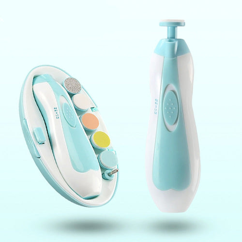 SafeCare – Tyst och säker – Elektrisk nagelfilsats för barn