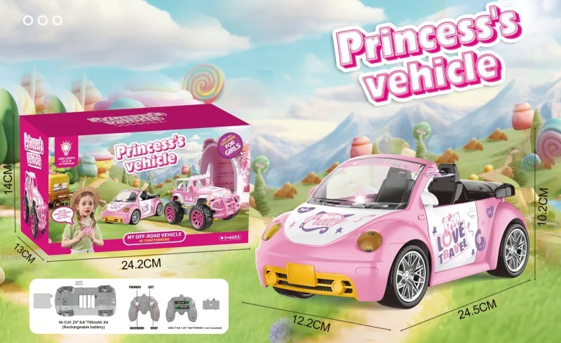 RC Offroader Pink™ – Tuff rosa racer – Leksak RC bil