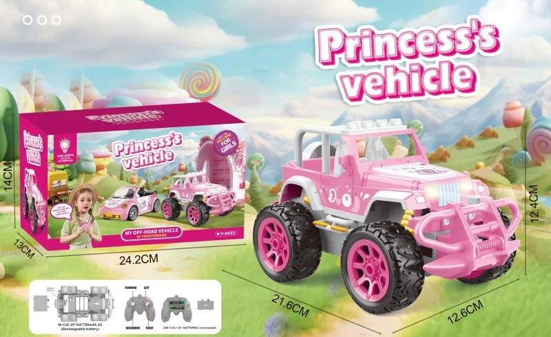 RC Offroader Pink™ – Tuff rosa racer – Leksak RC bil
