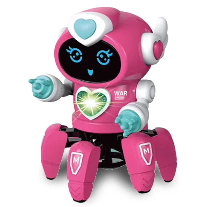 Swish Robotics Dancing Spin Robot™ - Lyser och dansar - Leksaksrobot – Mil lilla Sötnos