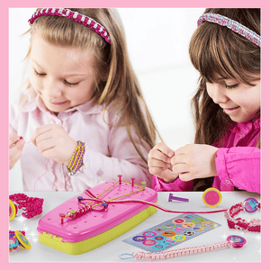 Craft Kids – Kreativt & Lärande – Sticka armbandsset för barn