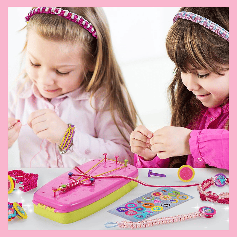 Craft Kids – Kreativt & Lärande – Sticka armbandsset för barn