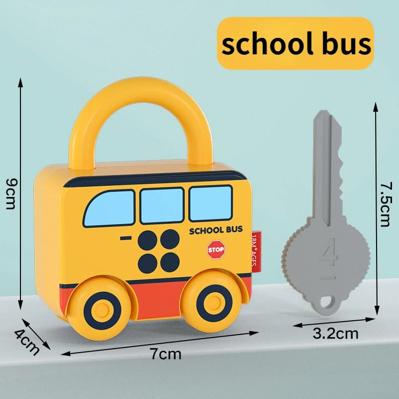 Puzzle Locks™ – Lek & Lär - Montessori-leksaker