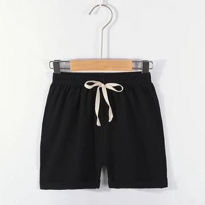 Mini Fashion™ - Snabbtorkande material - Shorts av bomull och linne