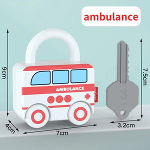 Puzzle Locks™ – Lek & Lär - Montessori-leksaker