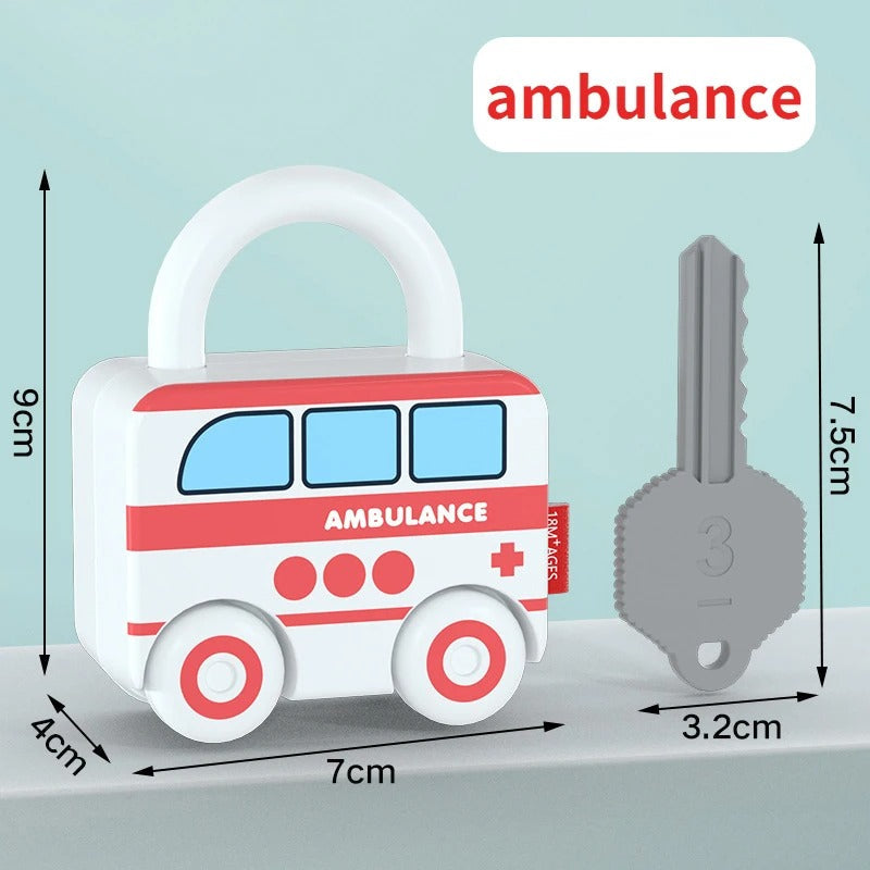 Puzzle Locks™ – Lek & Lär - Montessori-leksaker
