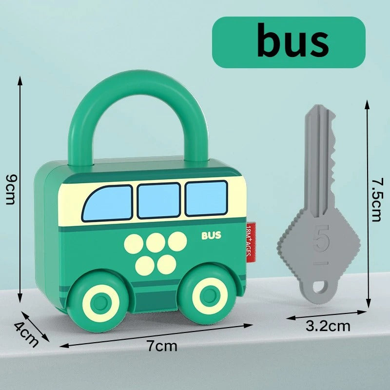 Puzzle Locks™ – Lek & Lär - Montessori-leksaker