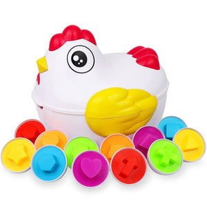 Egg Puzzle™ - Äggpussel | Kreativt tankespel för barn
