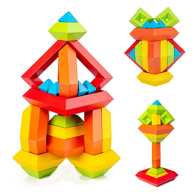 Stacking Pyramid™ | Utveckla kreativiteten - STEM Building Blocks