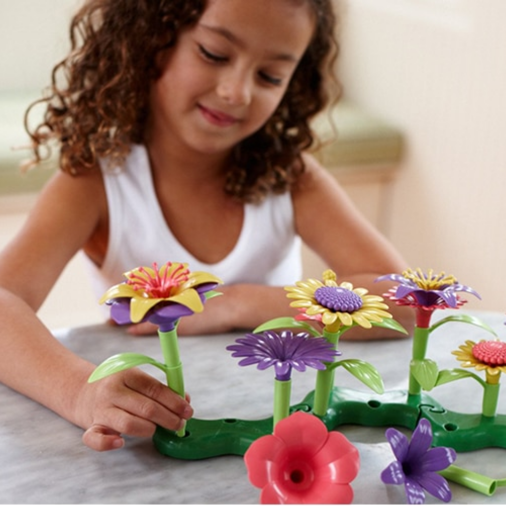 Flower Garden™ - Byggklossar i blomformat | Stimulera dina barns kreativitet