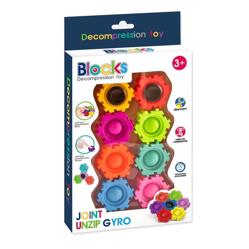 Building Poppers™ - Bygg med fantasi - Pop it Fidget