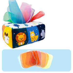 Tissue Box Toy™ - Magiska näsdukar i en låda - Näsduksleksak