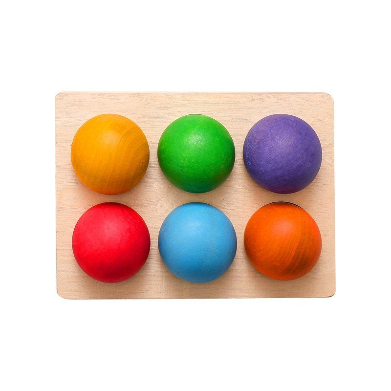 Woods™ - Rainbow Balls - Sorteringsspel