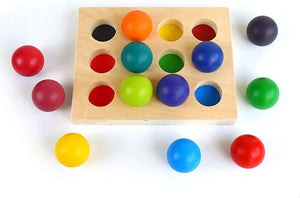 Woods™ - Rainbow Balls - Sorteringsspel