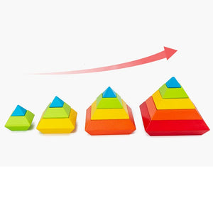 Stacking Pyramid™ | Utveckla kreativiteten - STEM Building Blocks