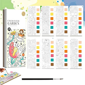 Paint Book™ - Var kreativ med vattenfärger - Färgbok med 6 färger