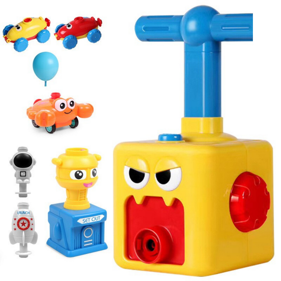 Car Balloon Toy™ - Pumpdriven bil | Lekfull, pedagogisk introduktion till vetenskap