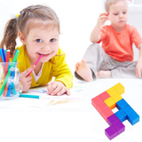 Magnet Toys™ - Magnetisk kub | Tankenöt för barn