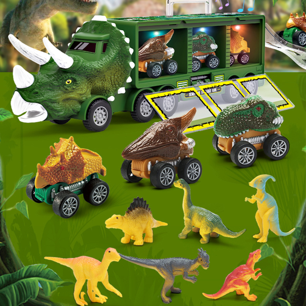 Dino Truck™ - Transportera dinosaurierna - Dinosaurie-lastbil