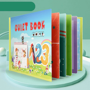 Quiet Book™ - Den tysta boken | Utveckla ditt barns finmotorik