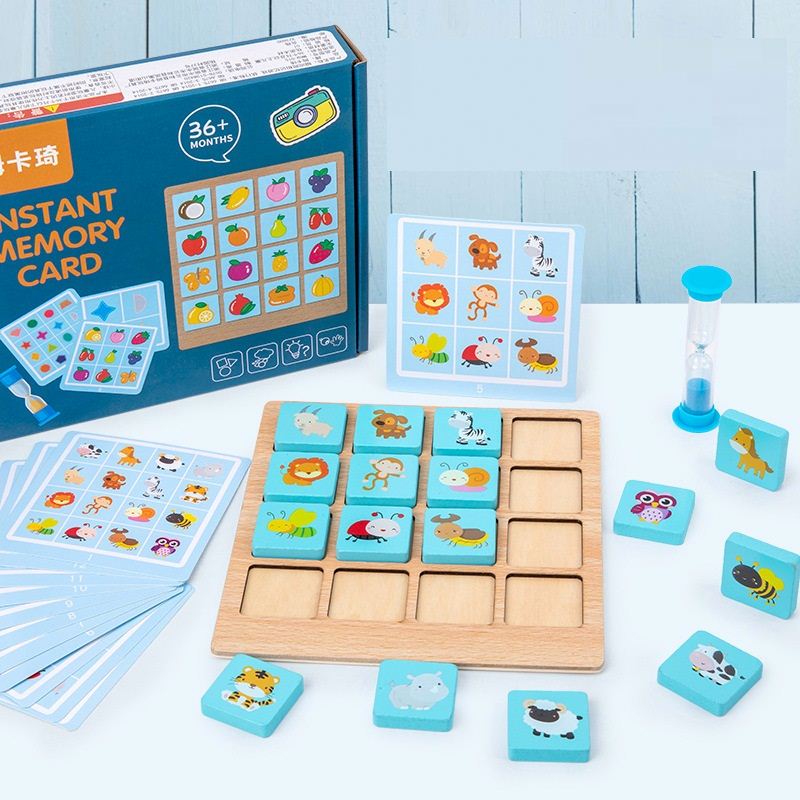 Memory Card Game™ - Pusselspel | Braintrainer för små barn