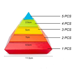 Stacking Pyramid™ | Utveckla kreativiteten - STEM Building Blocks