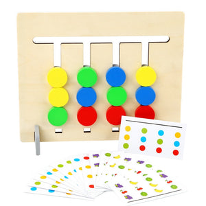 Woods™ - Montessori sorteringspussel | Logiskt resonemang för barn