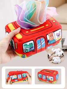 Tissue Box Toy™ - Magiska näsdukar i en låda - Näsduksleksak