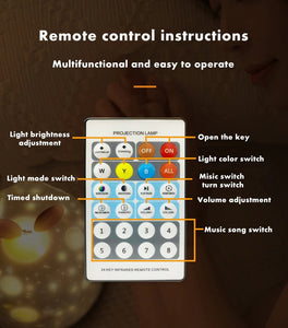 SkyProjector™ | Få ditt barn att somna snabbt! - Unik nattlampa