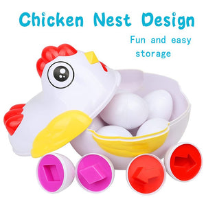 Egg Puzzle™ - Äggpussel | Kreativt tankespel för barn