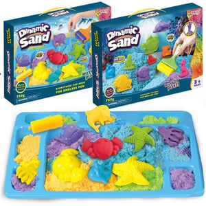 Dynamic Sand™ - Njut av att leka och skapa med sand! - Sandlåda
