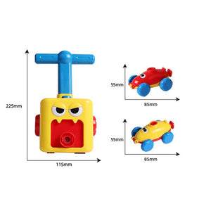 Car Balloon Toy™ - Pumpdriven bil | Lekfull, pedagogisk introduktion till vetenskap