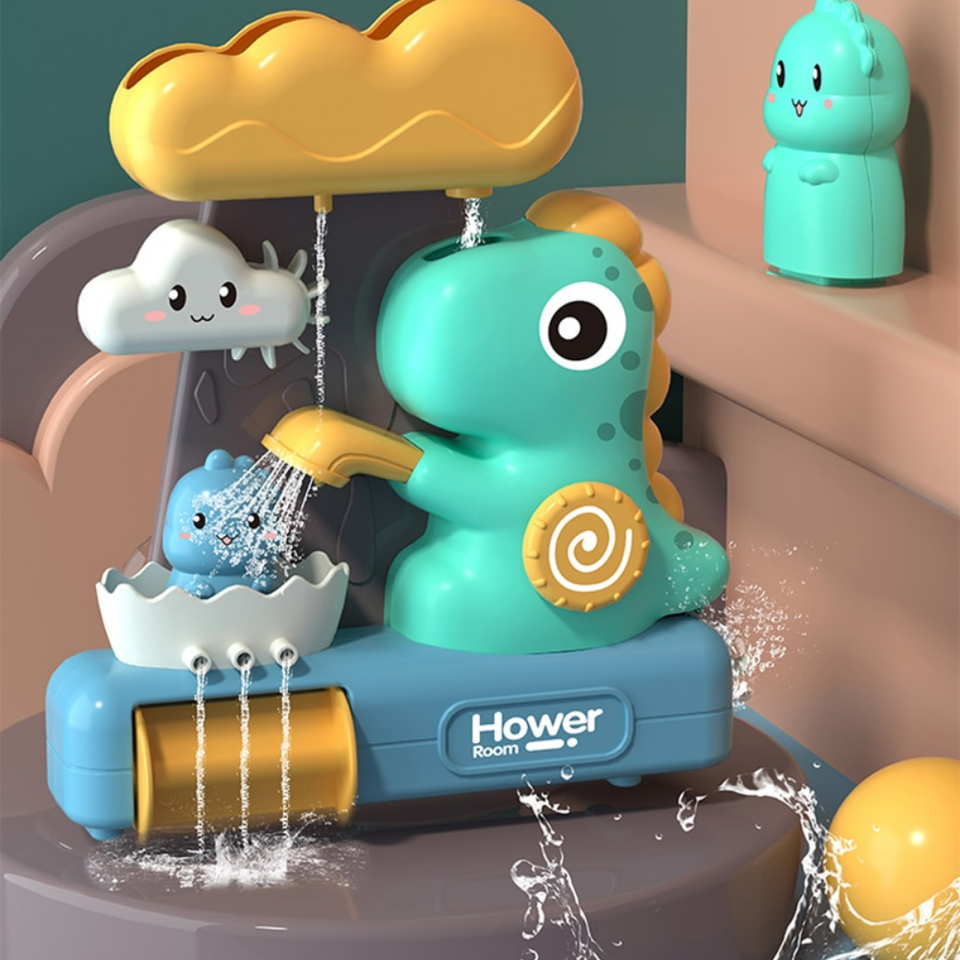 Baby Dino™ - Badleksak | Gör badet till en rolig upplevelse